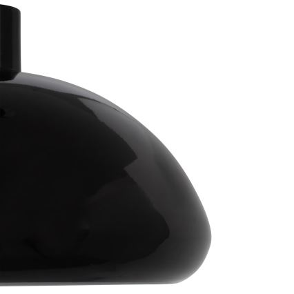 Atmosphera - Lustr na lanku SAVIO 1xE27/40W/230V černá