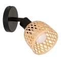 Atmosphera - Nástěnné bodové svítidlo LIO 1xE14/25W/230V bambus