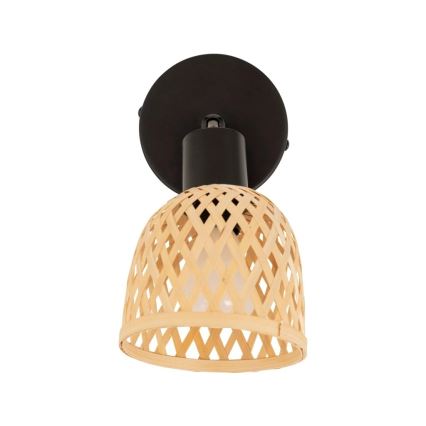 Atmosphera - Nástěnné bodové svítidlo LIO 1xE14/25W/230V bambus