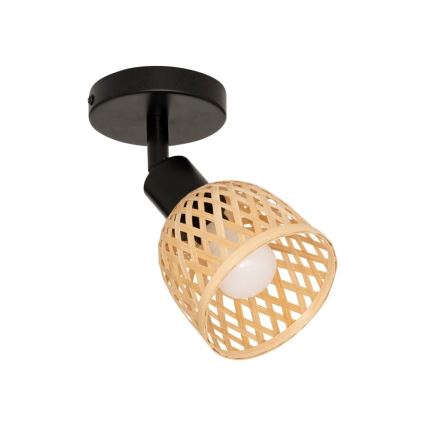 Atmosphera - Nástěnné bodové svítidlo LIO 1xE27/25W/230V bambus