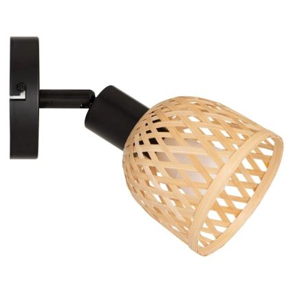 Atmosphera - Nástěnné bodové svítidlo LIO 1xE27/25W/230V bambus