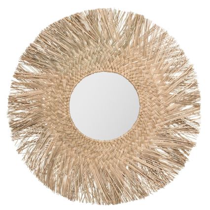 Atmosphera - Nástěnné zrcadlo AEL pr. 80 cm rákos