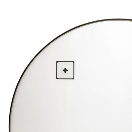 Atmosphera - Nástěnné zrcadlo ALICE 65x90 cm černá