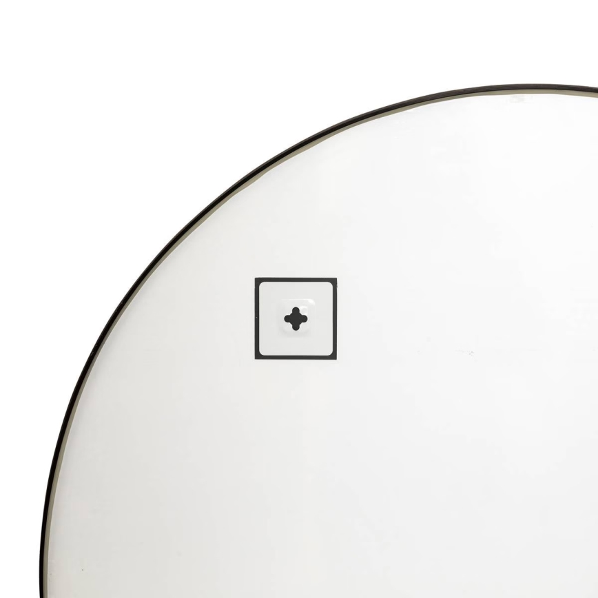 Atmosphera - Nástěnné zrcadlo ALICE 65x90 cm černá