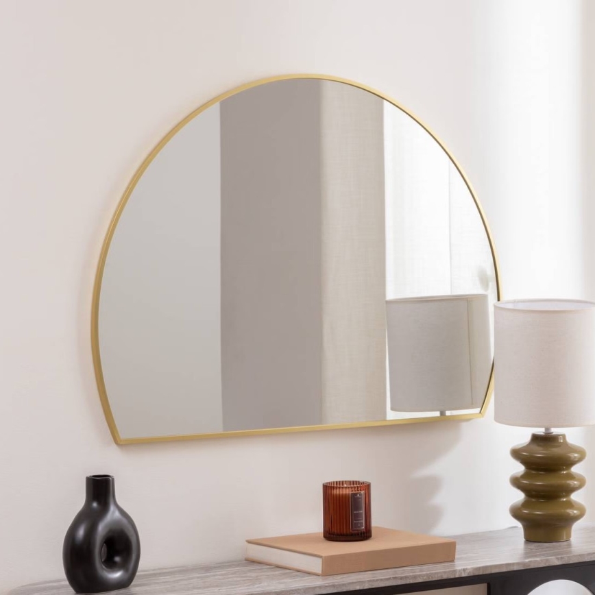 Atmosphera - Nástěnné zrcadlo ALICE 65x90 cm zlatá