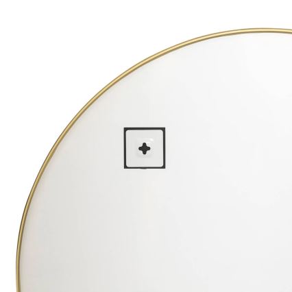 Atmosphera - Nástěnné zrcadlo ALICE 65x90 cm zlatá