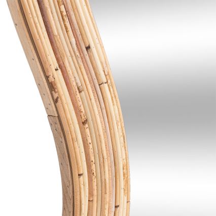 Atmosphera - Nástěnné zrcadlo MAGGIE 179,5x86 cm ratan