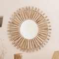 Atmosphera - Nástěnné zrcadlo MANON pr. 88 cm jedle