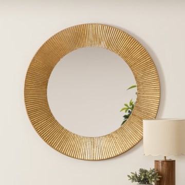 Atmosphera - Nástěnné zrcadlo MILDA pr. 90 cm