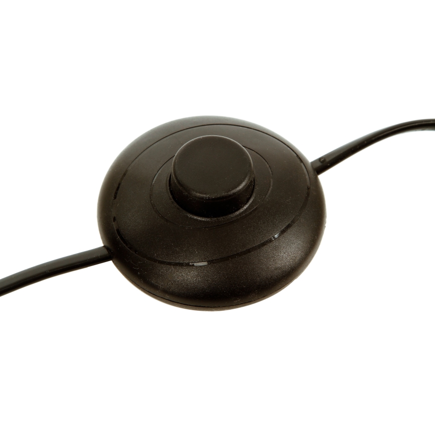 Atmosphera - Stojací lampa EBOR 1xE27/25W/230V borovice/mosaz