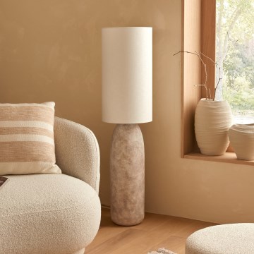 Atmosphera - Stojací lampa KEYAH 1xE27/40W/230V 111 cm šedá