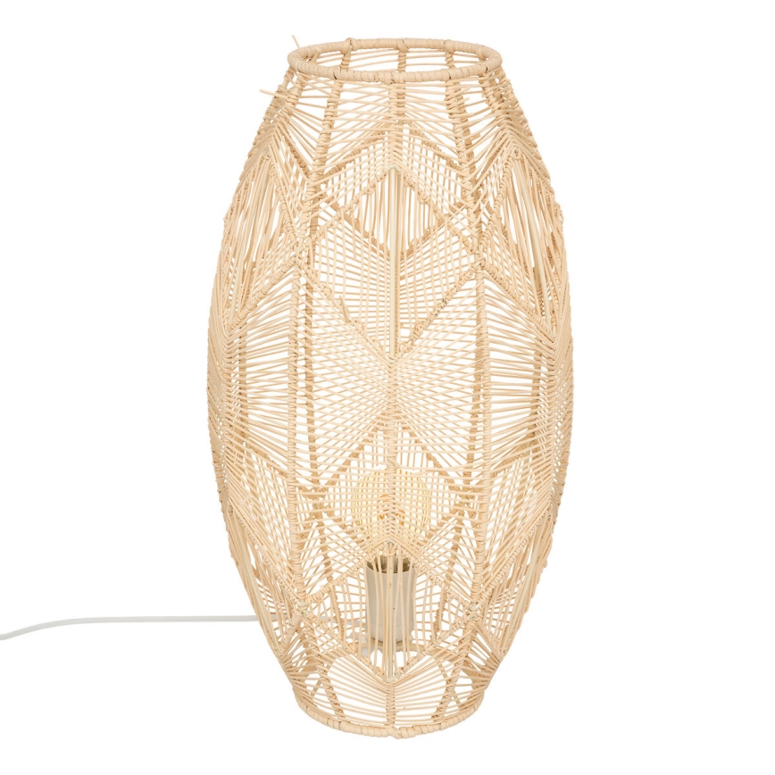 Atmosphera - Stojací lampa KITA 1xE27/40W/230V ratan