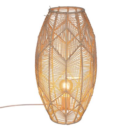 Atmosphera - Stojací lampa KITA 1xE27/40W/230V ratan