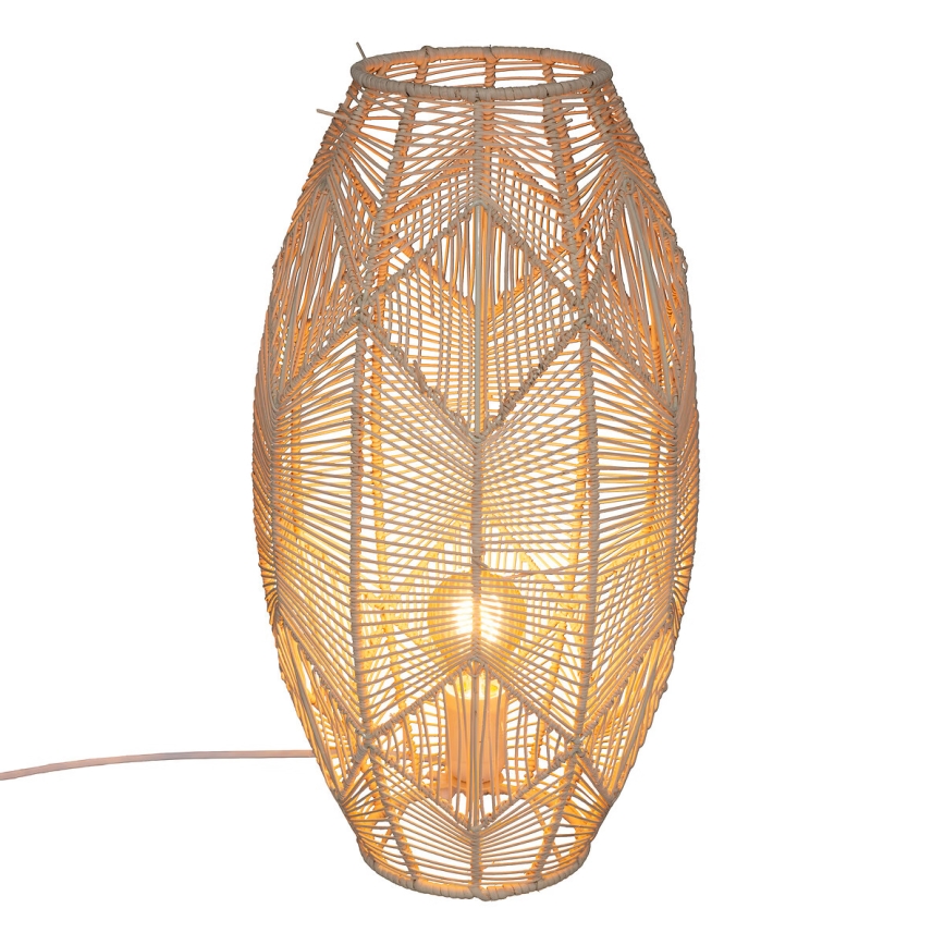 Atmosphera - Stojací lampa KITA 1xE27/40W/230V ratan