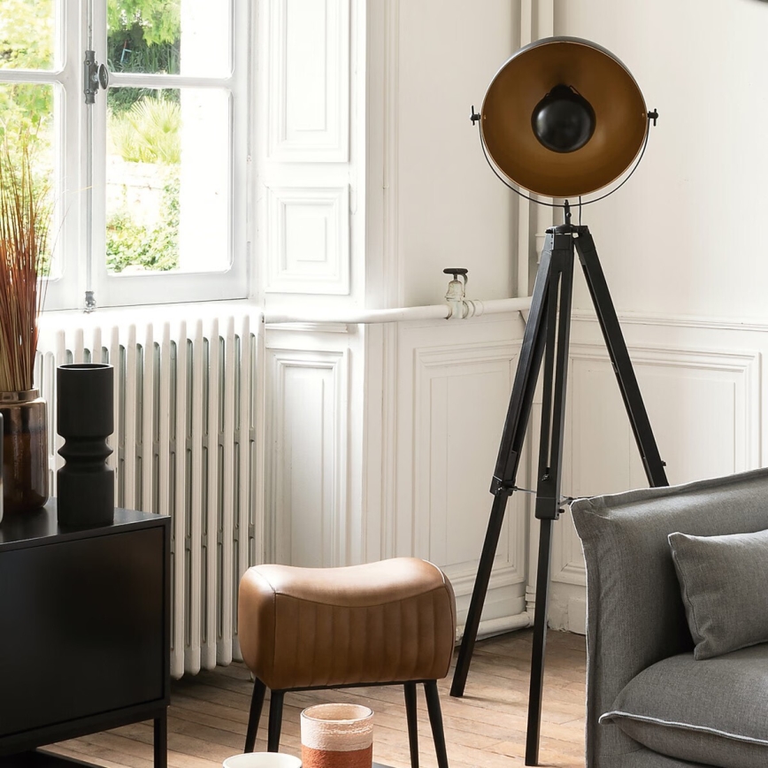 Atmosphera - Stojací lampa LAHTI 1xE27/25W/230V pavlovnie