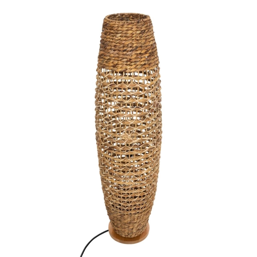 Atmosphera - Stojací lampa SAND 1xE27/40W/230V buk/vodní hyacint