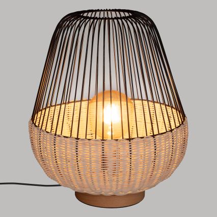 Atmosphera - Stolní lampa ANEA 1xE27/40W/230V ratan