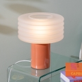 Atmosphera - Stolní lampa ASTI 1xE27/60W/230V cihlová