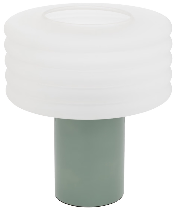 Atmosphera - Stolní lampa ASTI 1xE27/60W/230V zelená