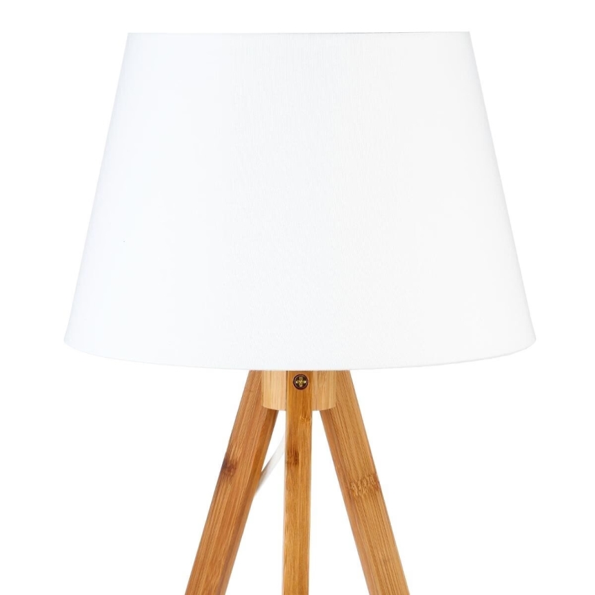 Atmosphera - Stolní lampa BAHI 1xE14/40W/230V bambus
