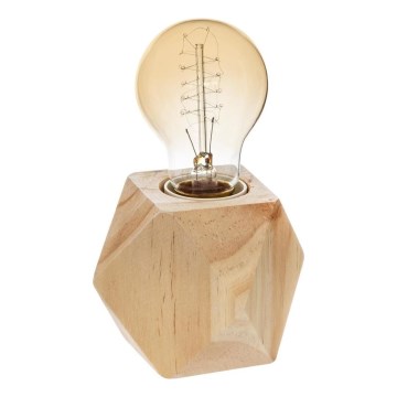 Atmosphera - Stolní lampa BAHIA 1xE27/25W/230V borovice