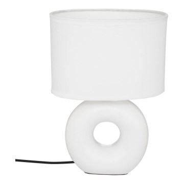 Atmosphera - Stolní lampa BARU 1xE14/40W/230V bílá