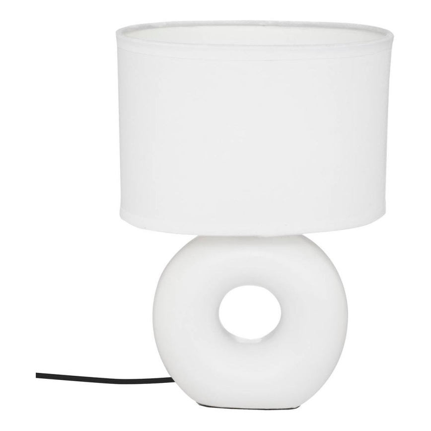 Atmosphera - Stolní lampa BARU 1xE14/40W/230V bílá