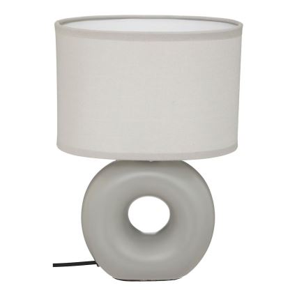 Atmosphera - Stolní lampa BARU 1xE14/40W/230V šedá