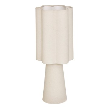 Atmosphera - Stolní lampa BLANCA 1xE27/25W/230V krémová