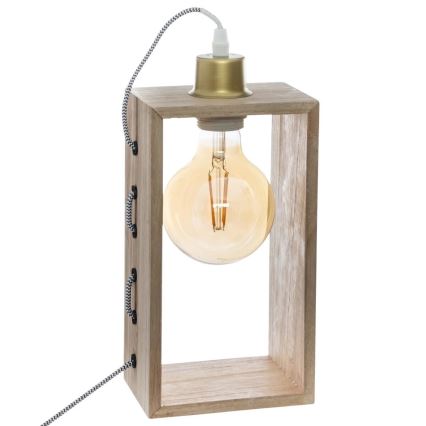 Atmosphera - Stolní lampa IWATA 1xE27/25W/230V pavlonie