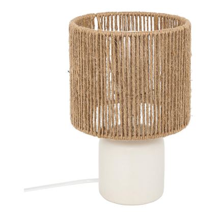 Atmosphera - Stolní lampa KOBY 1xE14/40W/230V bílá