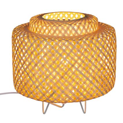Atmosphera - Stolní lampa LIBY 1xE27/40W/230V bambus
