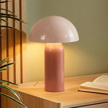 Atmosphera - Stolní lampa LITO 1xE14/6W/230V růžová