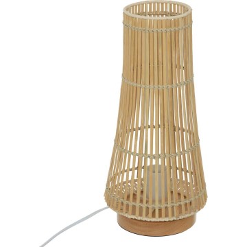 Atmosphera - Stolní lampa MAHE 1xE27/25W/230V bambus