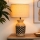 Atmosphera - Stolní lampa MENA 1xE27/40W/230V vodní hyacint