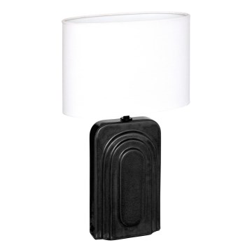 Atmosphera - Stolní lampa MONIA 1xE14/60W/230V černá/bílá