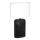 Atmosphera - Stolní lampa MONIA 1xE14/60W/230V černá/bílá