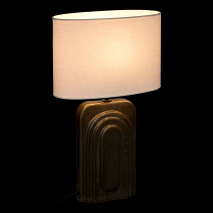 Atmosphera - Stolní lampa MONIA 1xE14/60W/230V černá/bílá