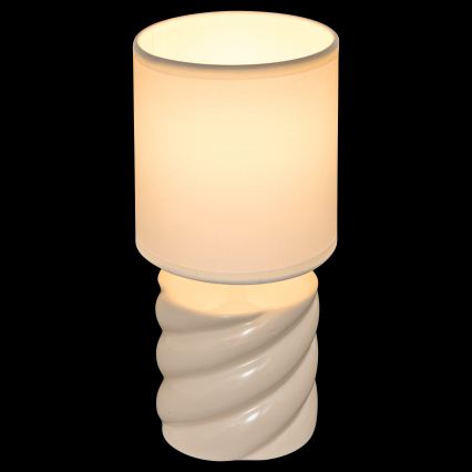 Atmosphera - Stolní lampa NOLY 1xE14/40W/230V béžová