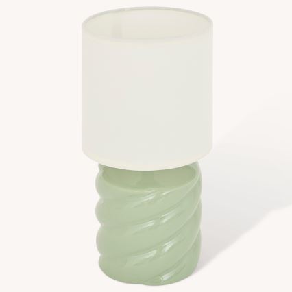 Atmosphera - Stolní lampa NOLY 1xE14/40W/230V zelená