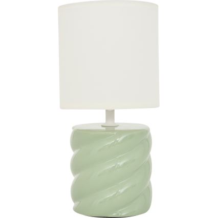 Atmosphera - Stolní lampa NOLY 1xE14/40W/230V zelená