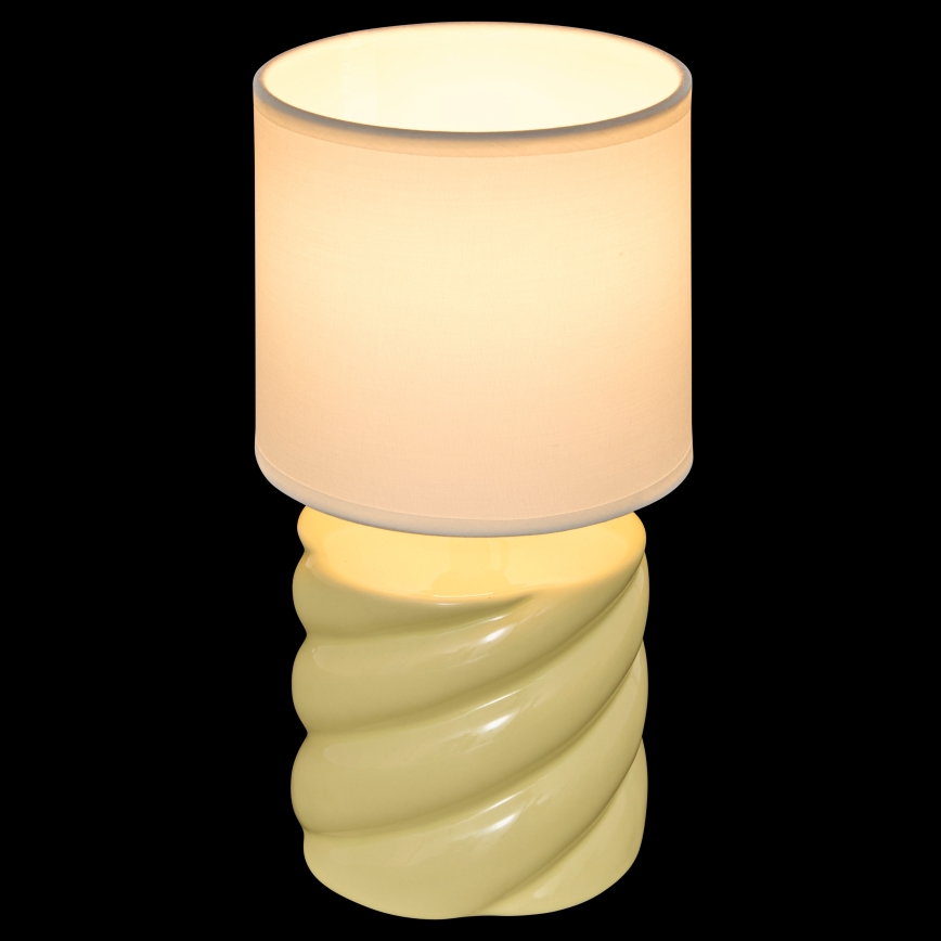 Atmosphera - Stolní lampa NOLY 1xE14/40W/230V žlutá