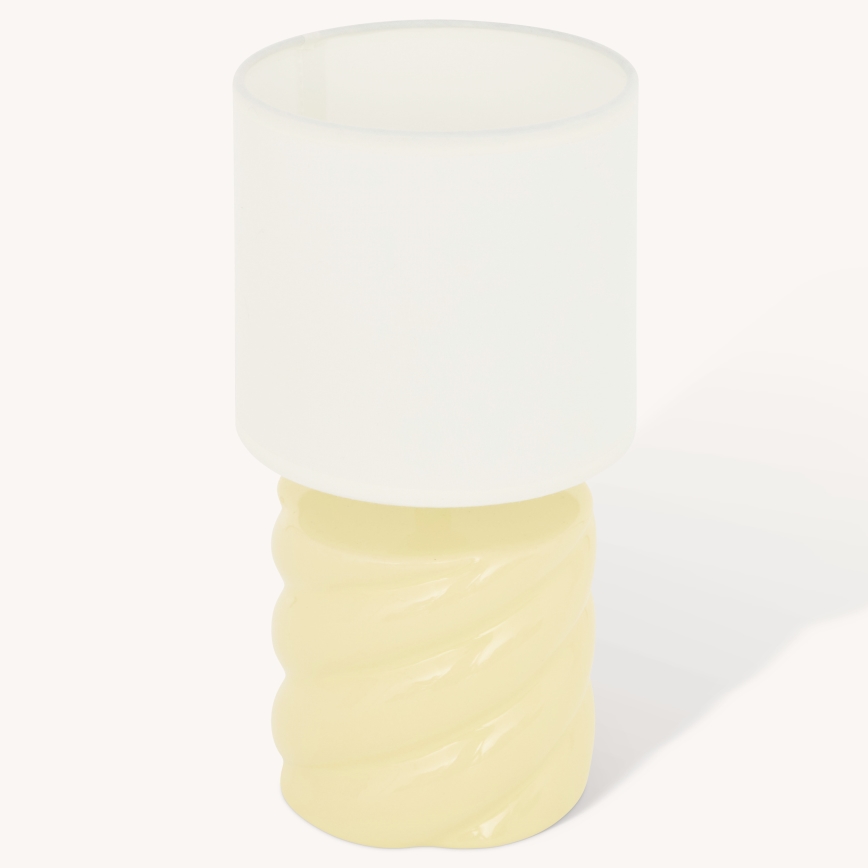 Atmosphera - Stolní lampa NOLY 1xE14/40W/230V žlutá