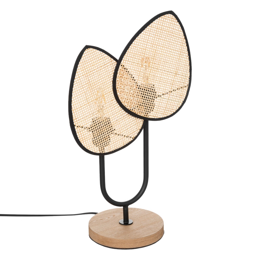 Atmosphera - Stolní lampa OLME 1xE27/40W/230V ratan