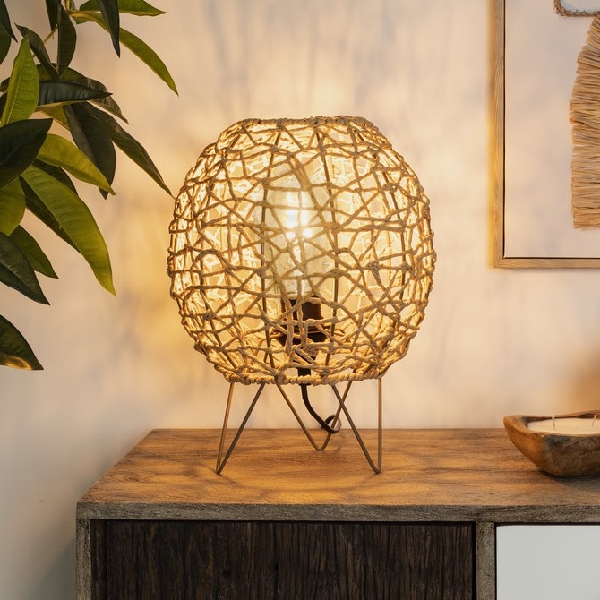 Atmosphera - Stolní lampa RAAHÉ 1xE27/40W/230V