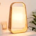 Atmosphera - Stolní lampa REX 1xE14/40W/230V bambus