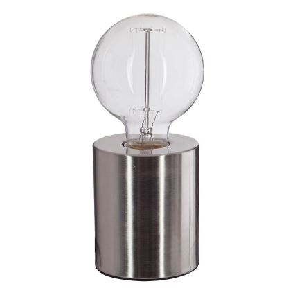 Atmosphera - Stolní lampa SABA 1xE27/40W/230V stříbrná