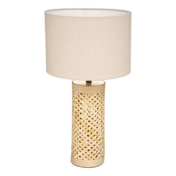 Atmosphera - Stolní lampa SALMA 1xE27/40W/230V bambus