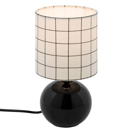 Atmosphera - Stolní lampa TIMÉO 1xE14/60W/230V černá/bílá