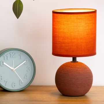 Atmosphera - Stolní lampa TIMÉO 1xE14/60W/230V červená